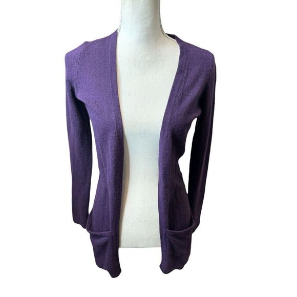 Kenar Women's Open Front With Clasps Cashmere Sweater Cardigan  Size Xs NWT - Picture 4 of 6